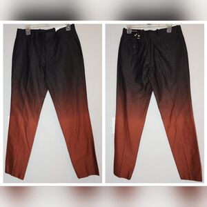 NWT INC Black Brown Ombre Dress Pant Men's Size 29 Slim